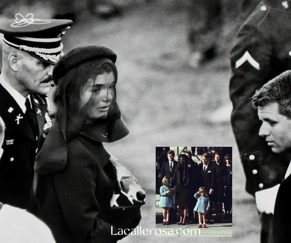 su imagen pública tuvo su prueba más dura el 22 de noviembre de 1963, cuando el presidente John F. Kennedy fue asesinado en Dallas.