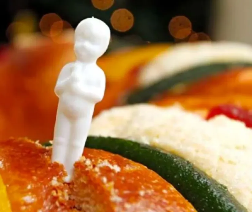 muñeco de rosca de reyes