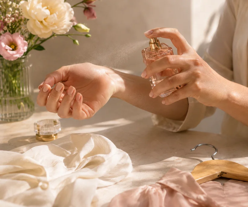 El perfume también tiene su propio lenguaje sobre la piel.