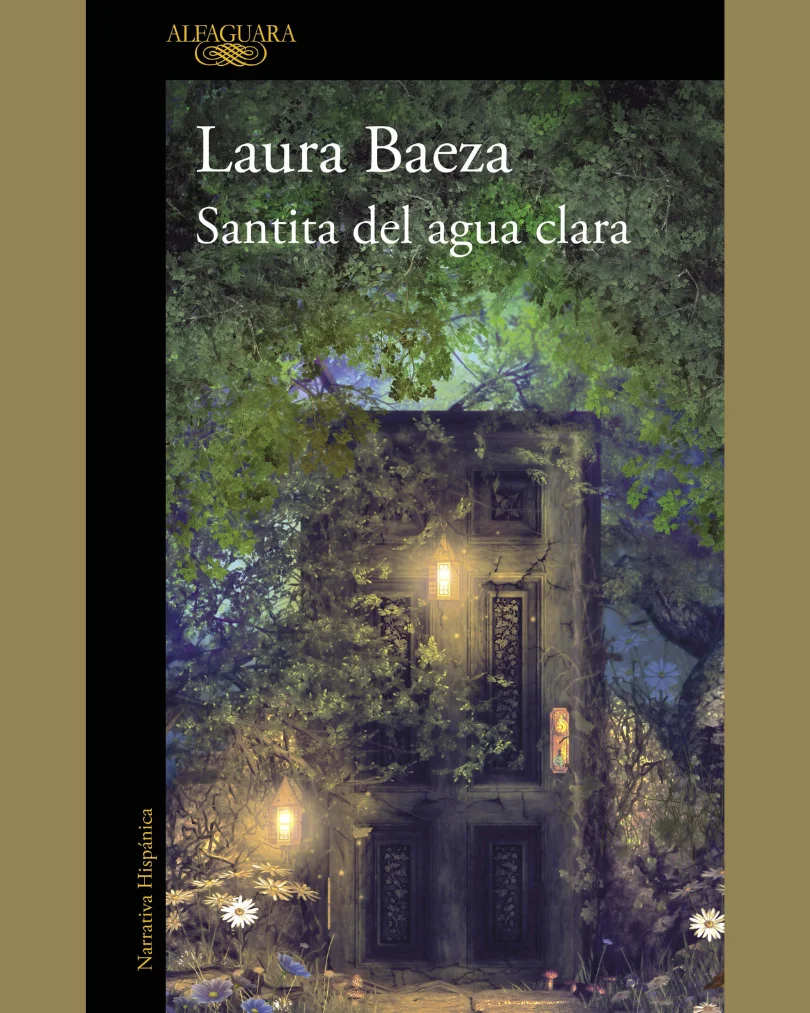 Novela Santita del agua clara de Laura Baeza.