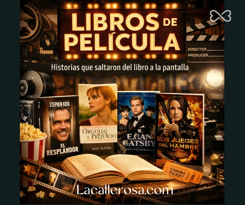 Historias que saltaron del libro a la pantalla
