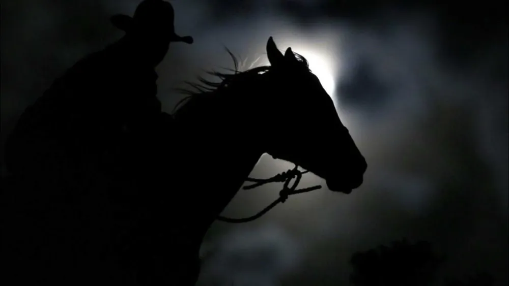 la leyenda del charro negro