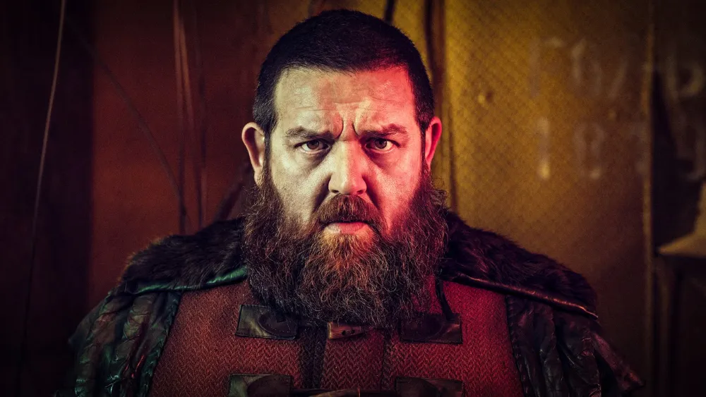 Nick Frost como Hagrid portada