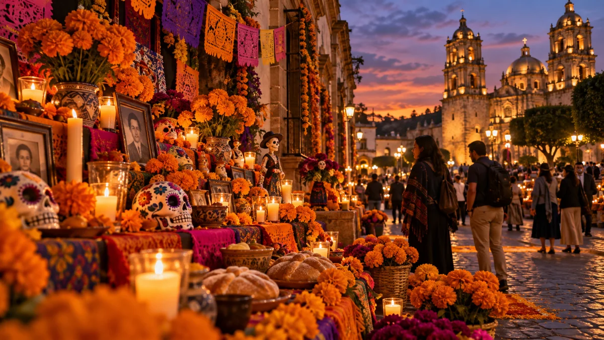 Entre flores de cempasúchil, velas, ofrendas y encuentros familiares, el Día de Muertos transforma distintos destinos de México en escenarios donde la memoria y la tradición siguen vivas cada año.
