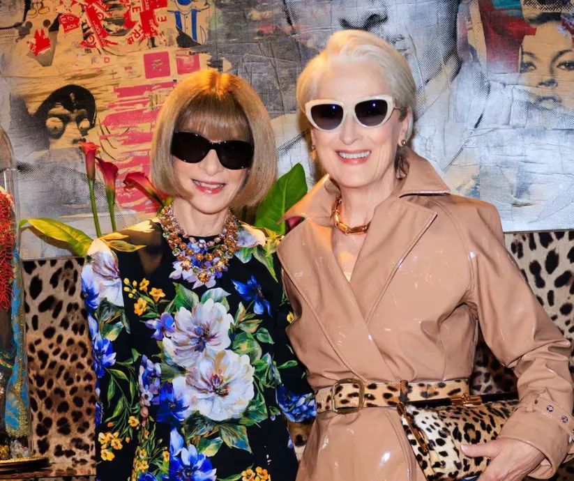 anna wintour y mereyl streep