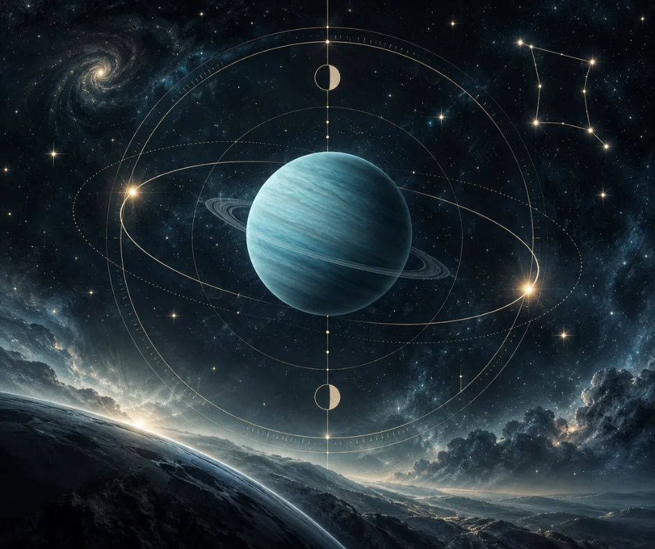 Urano inicia su movimiento retrógrado aparente en Géminis el 10 de septiembre de 2026, un periodo que la astrología propone como una pausa simbólica para revisar ideas, decisiones y cambios recientes.