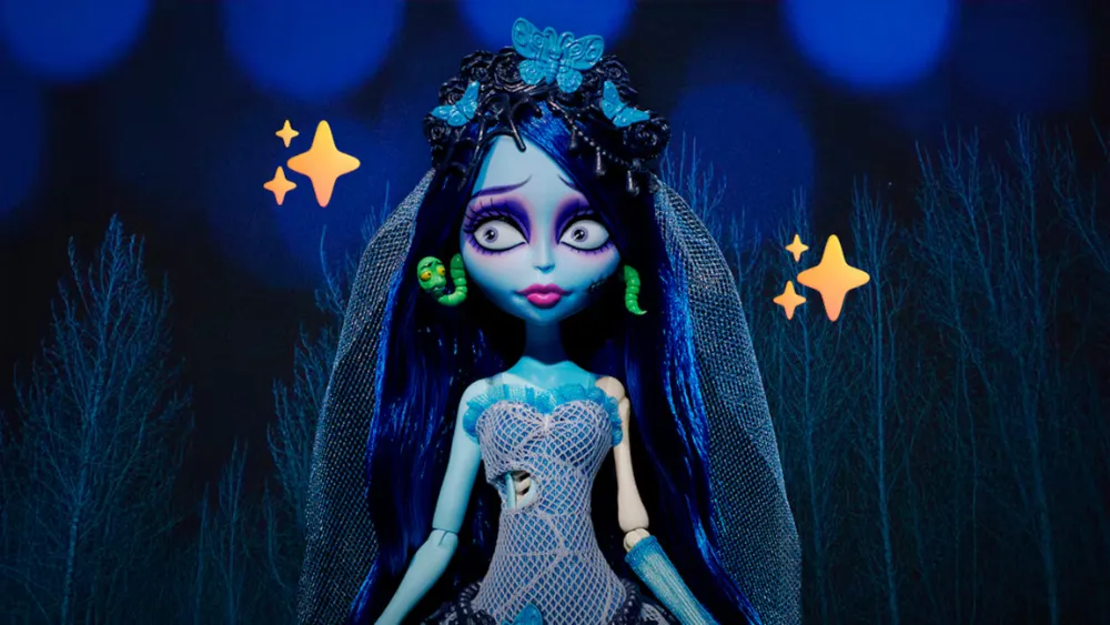 El cadaver de la novia mattel