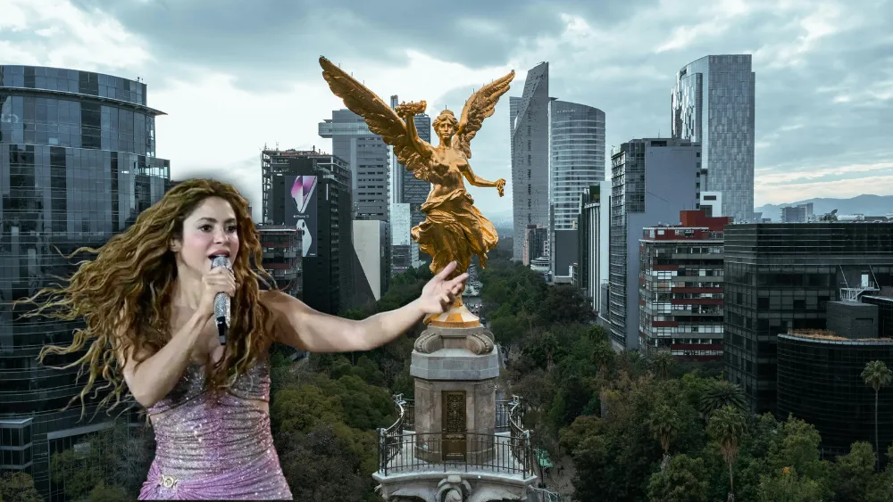 shakira en cdmx