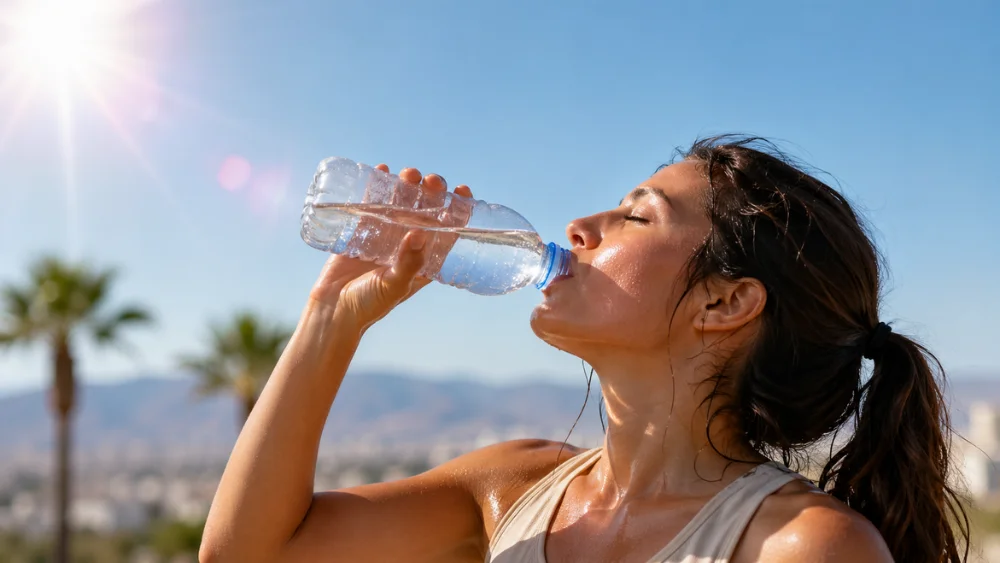Hidratación en calor extremo- clave vital ante temperaturas de 40°C