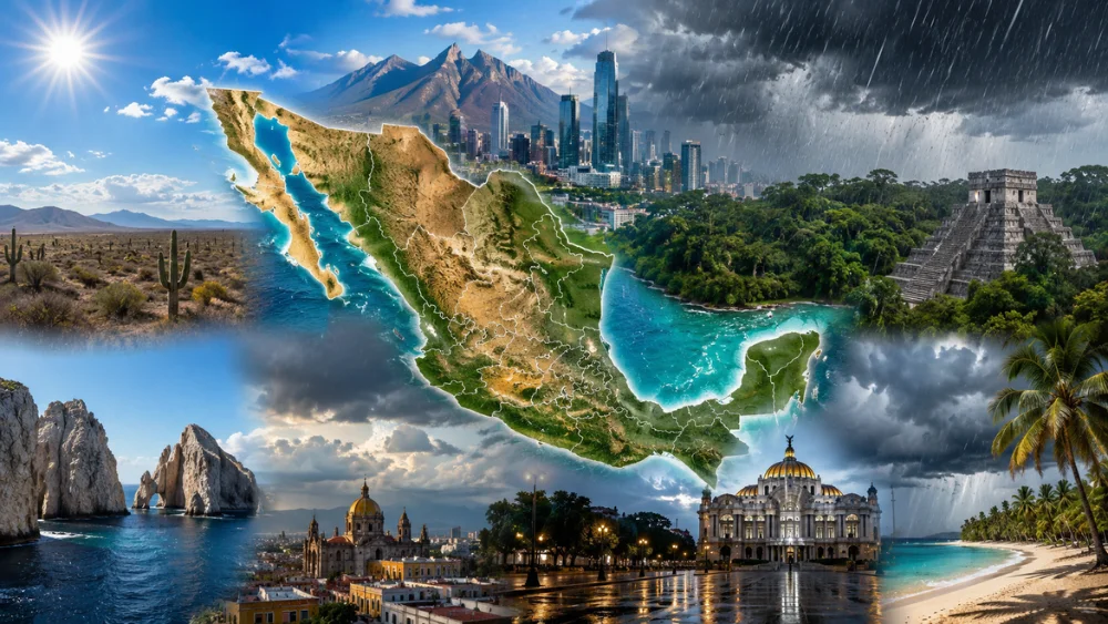 Clima en México HOY 6 de mayo- calor extremo, lluvias intensas y contrastes que impactan al país
