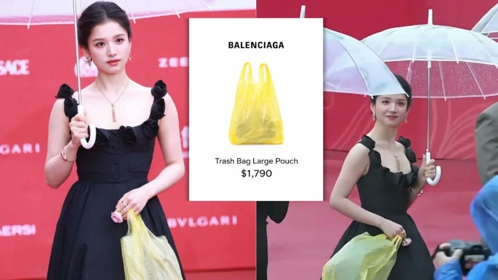 Bolsa de basura de Balenciaga- la historia detrás del accesorio viral