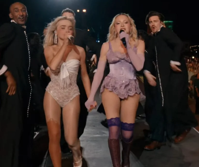 Sabrina Carpenter, acompaño a la reina del pop Madonna