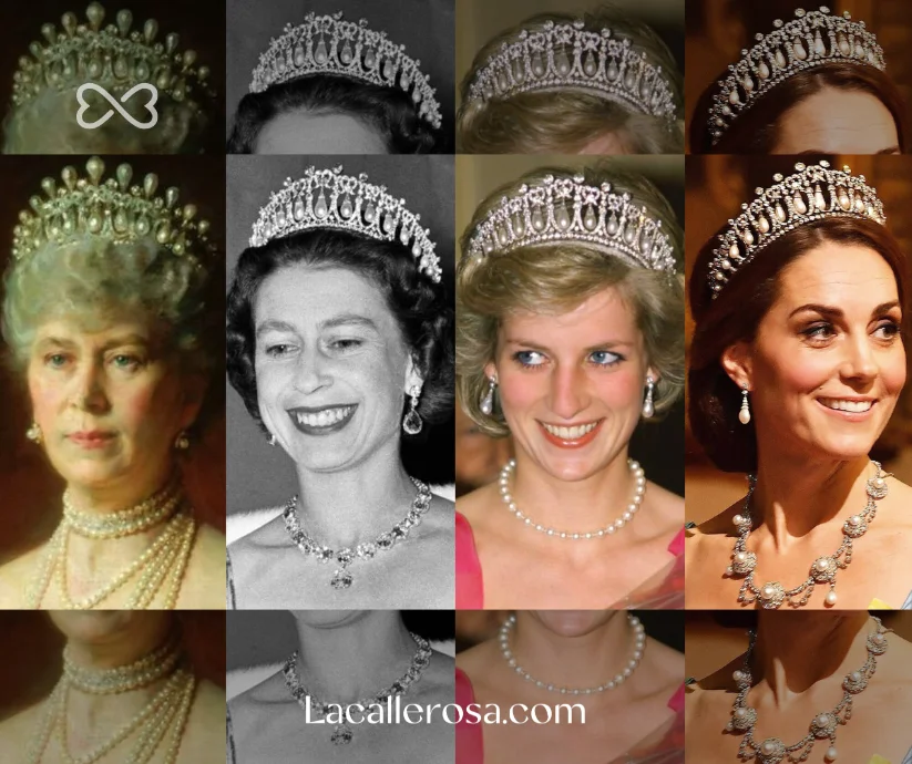 la Queen Mary’s Lover’s Knot Tiara.