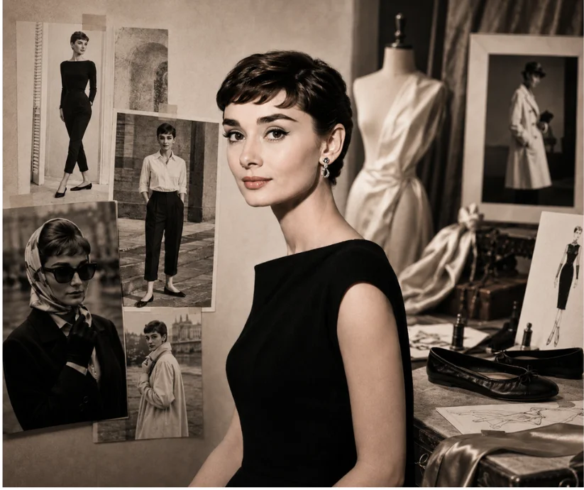 Audrey Hepburn transformó el ideal de belleza de los años cincuenta y sesenta. 
