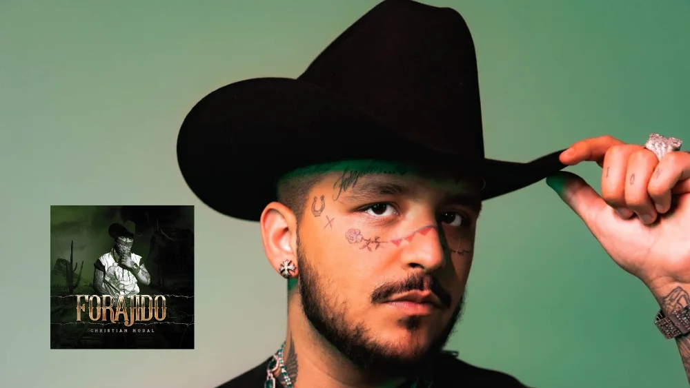 Christian Nodal registra “El Forajido” y desata disputa por su nombre