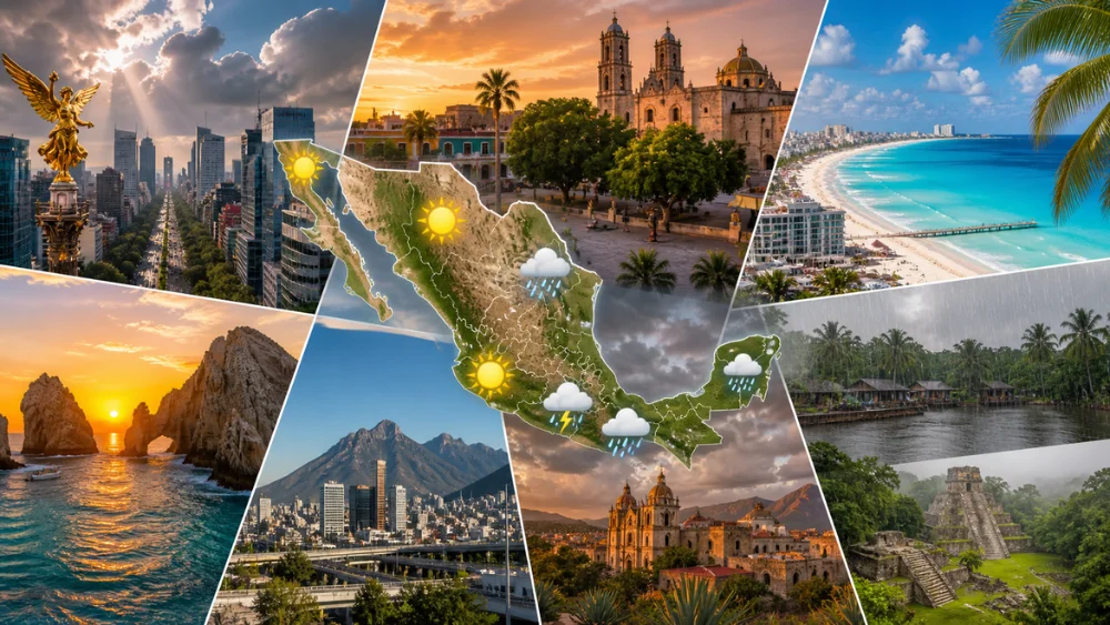 Clima en México HOY- calor extremo, lluvias y contrastes este 1 de mayo