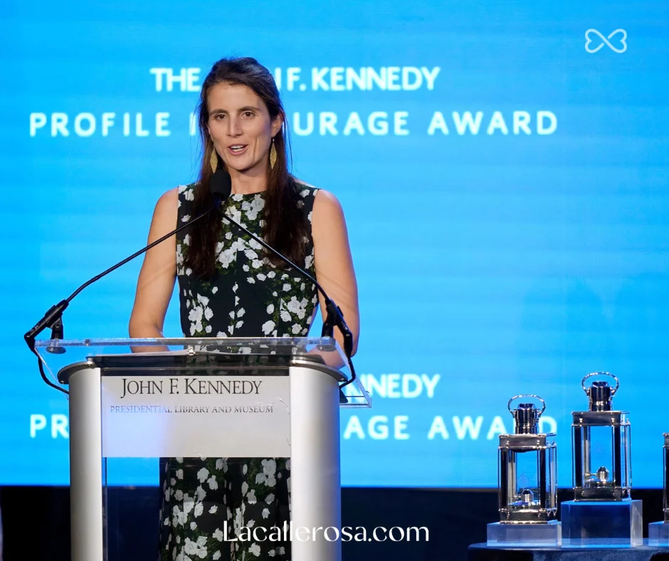 Tatiana Schlossberg nieta de JFK y que perdió la batalla contra el cáncer.