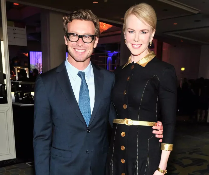 Las imágenes entre Nicole Kidman y Simon Baker hablan por sí solas. png