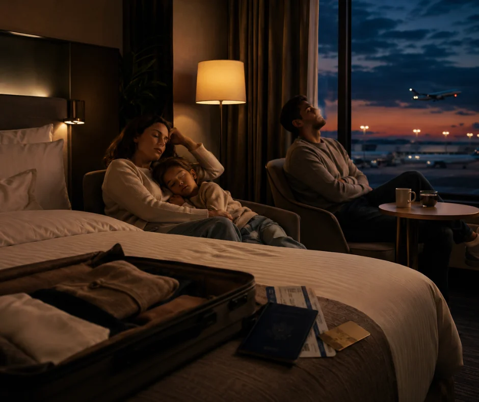 Cuando las horas extra ya casi cuestan lo mismo que otra noche, conservar la habitación completa puede ser la opción más cómoda para descansar, trabajar o esperar un vuelo de madrugada sin prisas.