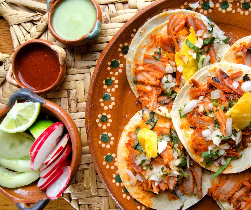 El taco nace como una forma práctica de comer