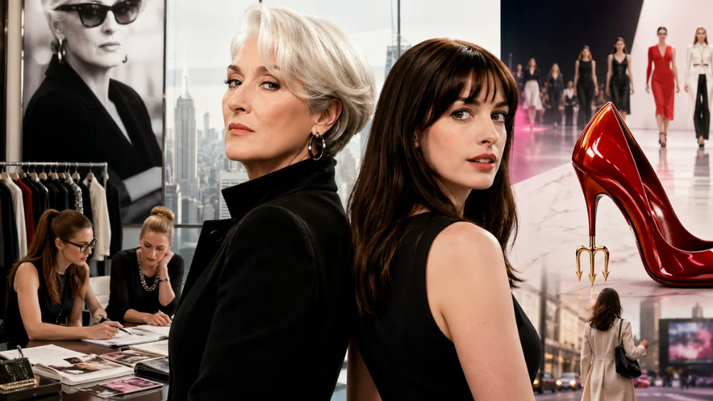 El diablo viste a la moda 2 estreno México con Meryl Streep y Anne Hathaway en escena.