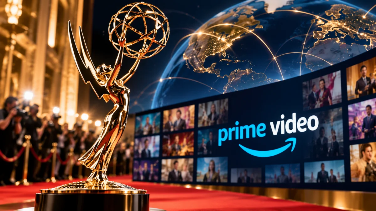 Los premios Emmy tendrán una nueva casa global- desde 2027, Prime Video transmitirá la ceremonia en vivo y de forma gratuita en más de 240 países y territorios.